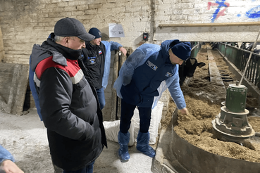 Контроль хозяйств: визит начальника Управления ветеринарии в Лужский район