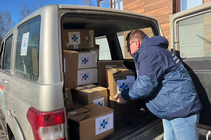 Ветврачи направили гуманитарную помощь для жителей Донбасса