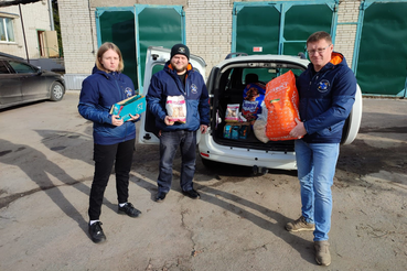 Более 400 кг гуманитарной помощи собрали ветврачи для питомцев беженцев из Мариуполя