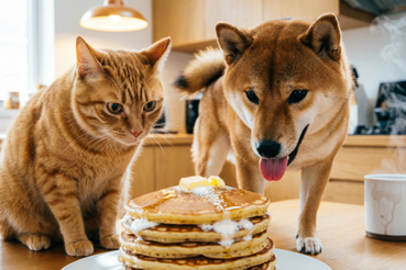 Опасность блинов для домашних животных