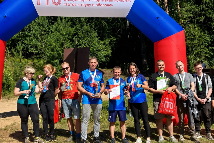Два золота из трёх: команда госветслужбы стала лучшей на фестивале ГТО
