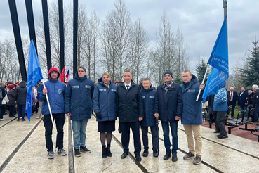 Торжественный митинг у мемориала «Катюша» во Всеволожском районе