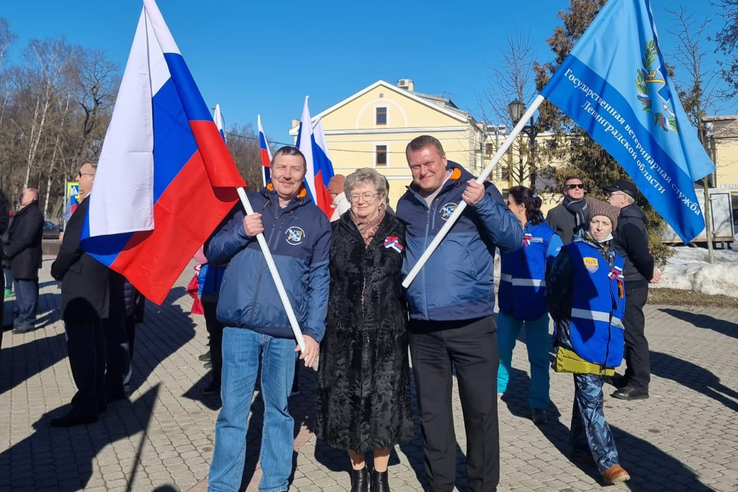 В праздничных митингах в честь воссоединения Крыма к России приняли участие ветврачи