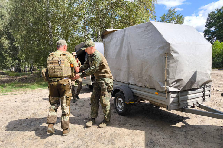 Госветслужба отправила маскировочные сети для бойцов СВО