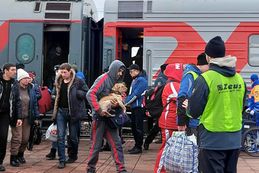 Ветврачи оказали помощь беженцам из Мариуполя