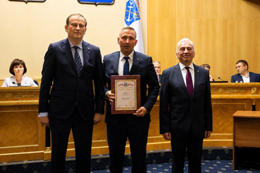 Леонид Кротов удостоен Почётной грамоты Губернатора Ленинградской области