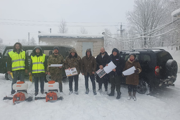 Ветврачи провели рейд по границе с неблагополучной по АЧС Новгородской областью