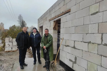 Рабочая поездка Леонида Кротова в Тихвинский район