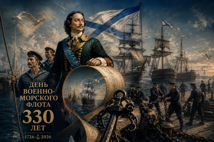 Поздравляем с Днем Военно-морского флота!