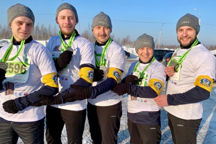 Cпециалисты государственной ветеринарной службы Всеволожского района приняли участие в традиционном зимнем марафоне «Дорога жизни»