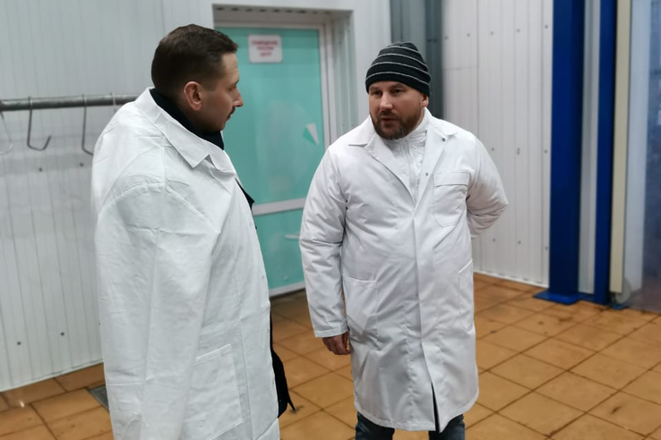 Леонид Кротов с рабочим визитом в Гатчинском районе