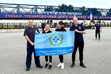 Специалисты госветслужбы заняли третье место в Первом Кубке губернатора по летнему биатлону