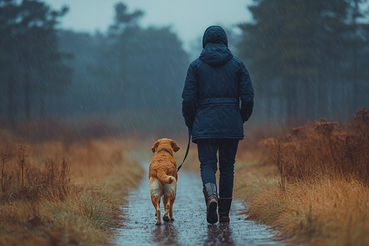 Лайфхаки: как заставить себя гулять с собакой в холодную погоду?